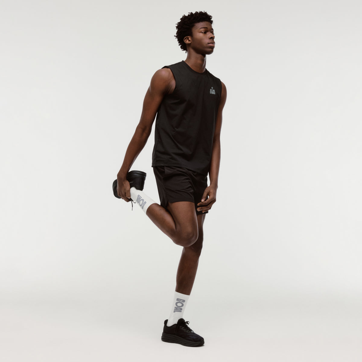M'S ESSENTIAL AIRDRY SLEEVELESS - BLACK