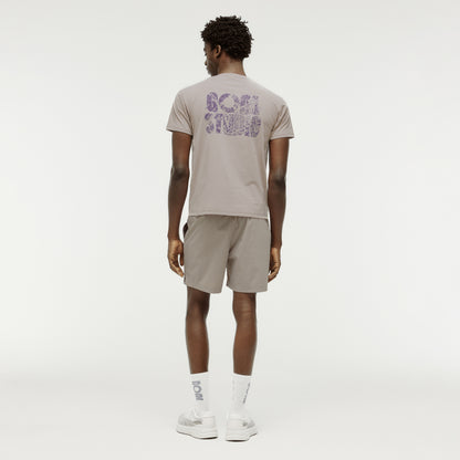 MAP LOGO AIRDRY TEE - BEIGE