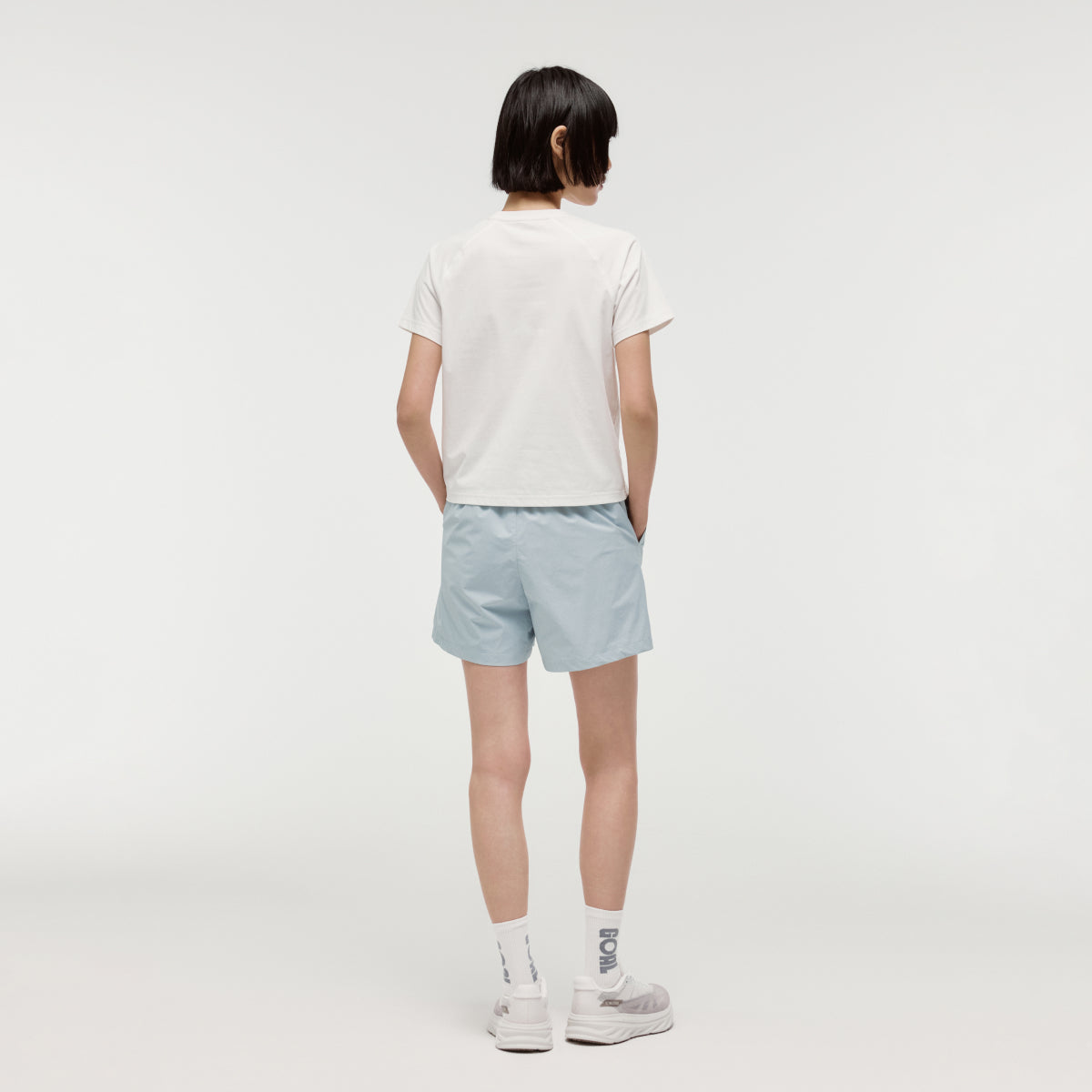 W'S ESSENTIAL AIRDRY TEE - OFF WHITE