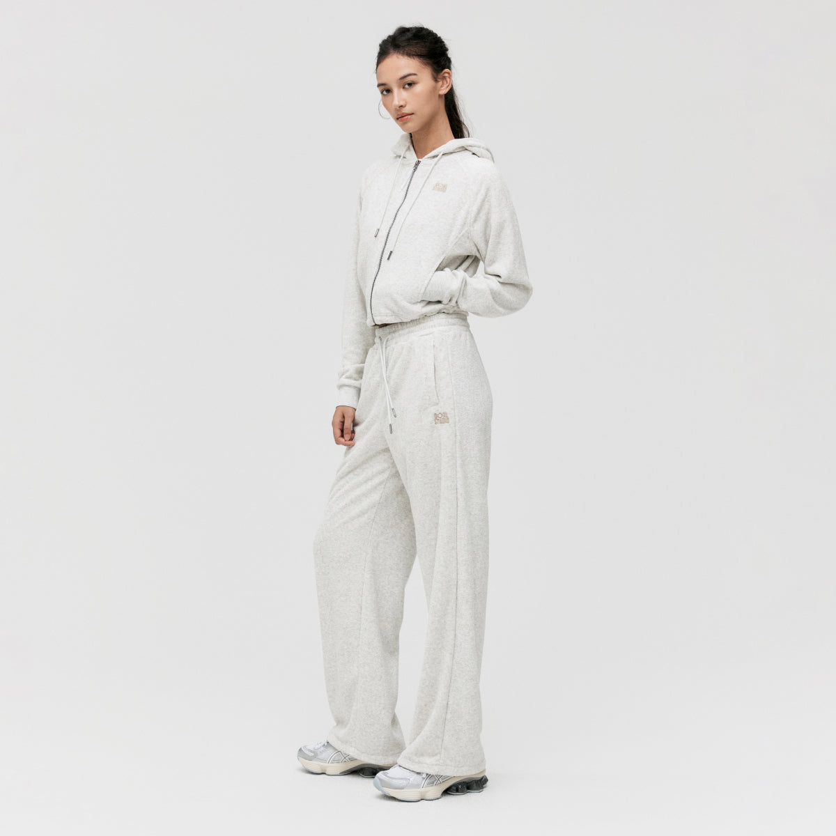 W'S TERRY FLEECE PANTS - OATMEAL