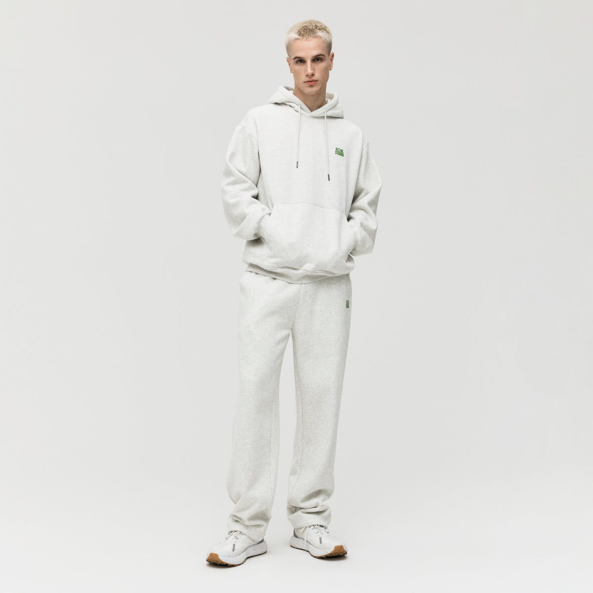 ESSENTIAL BRUSHED PANTS - OATMEAL