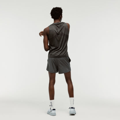 M'S 5" RUNNING SHORTS - CHARCOAL
