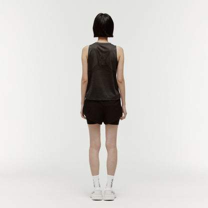 W'S 2" RUNNING SHORTS - BLACK