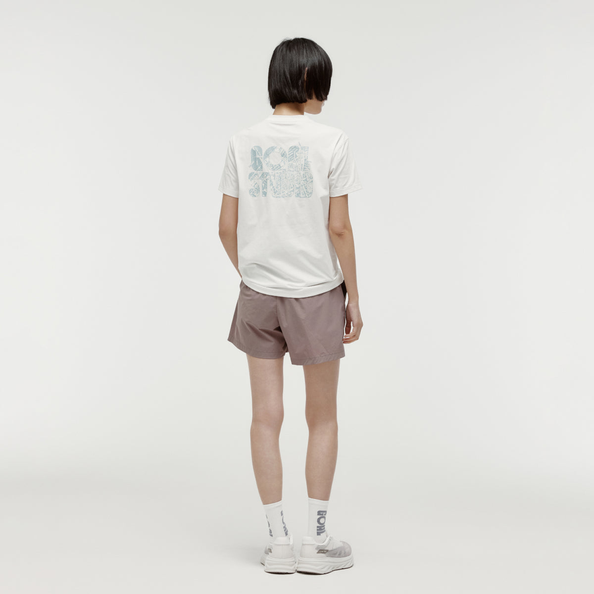 W'S ESSENTIAL STRETCH SHORTS - BROWN