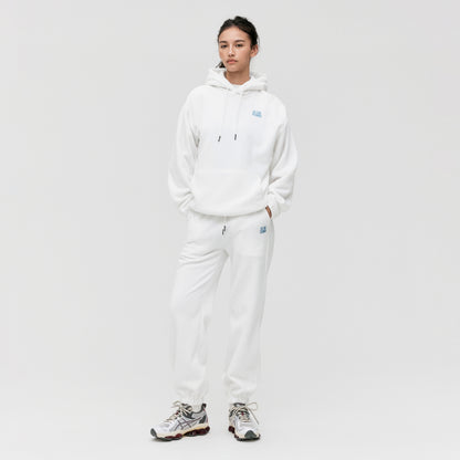ESSENTIAL MICROFLEECE JOGGER - OFF WHITE