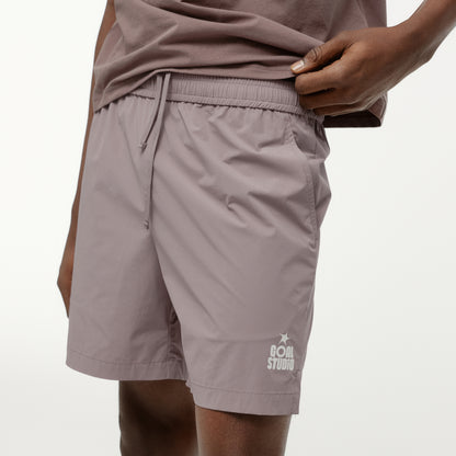 M'S ESSENTIAL STRETCH SHORTS - BROWN