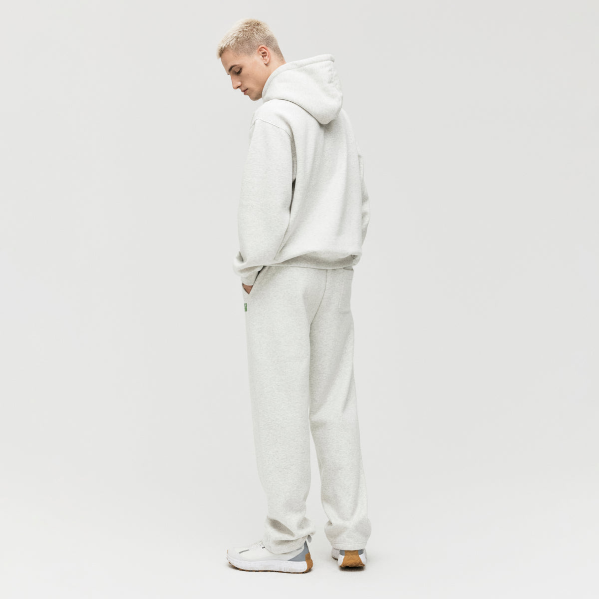 ESSENTIAL BRUSHED PANTS - OATMEAL