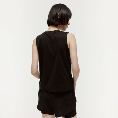 W'S ESSENTIAL AIRDRY SLEEVELESS - BLACK