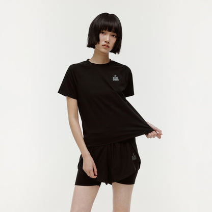 W'S ESSENTIAL AIRDRY TEE - BLACK