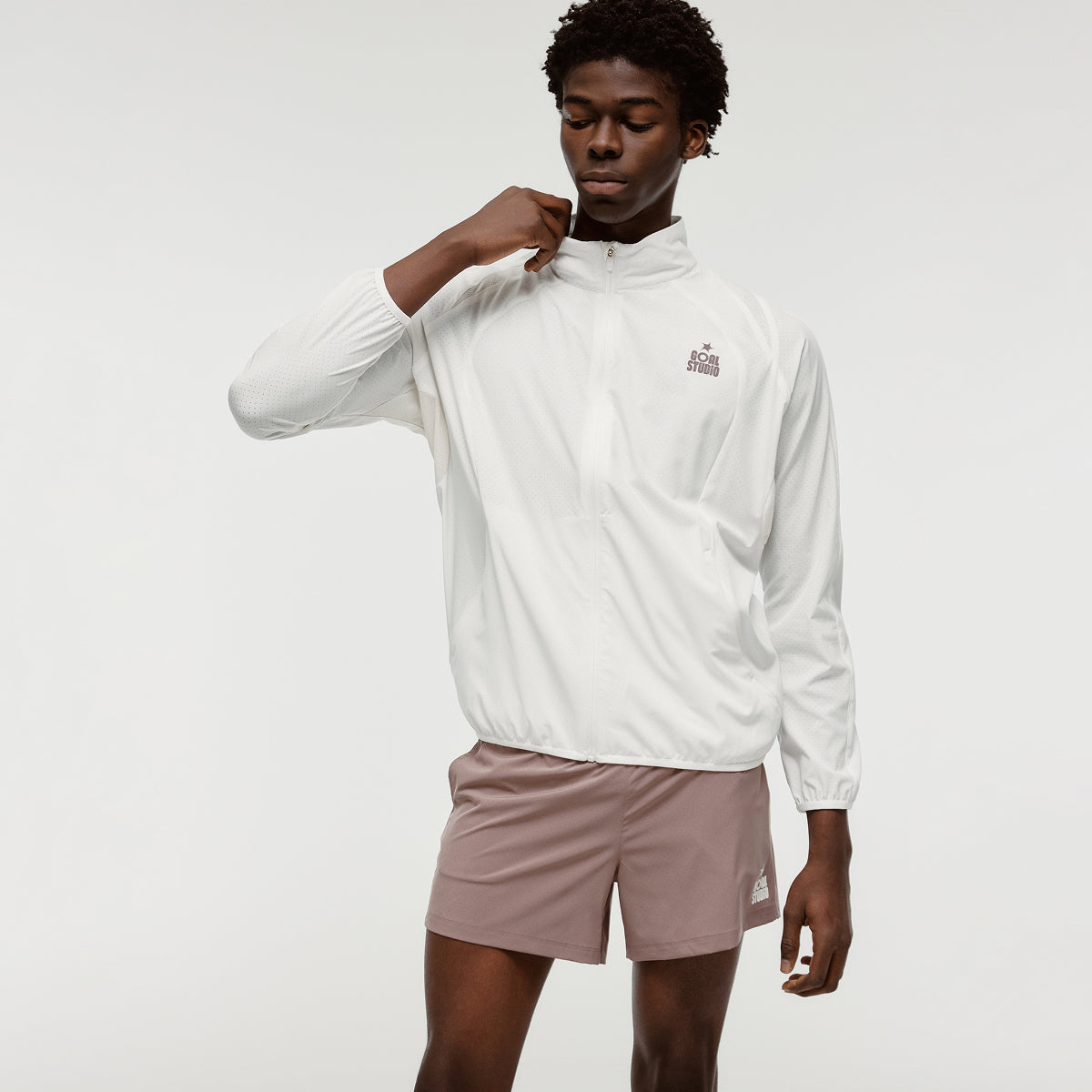 M'S PUNCHING LIGHT JACKET - OFF WHITE