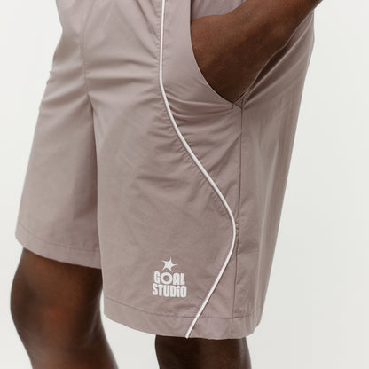 9" BERMUDA SHORTS - BROWN
