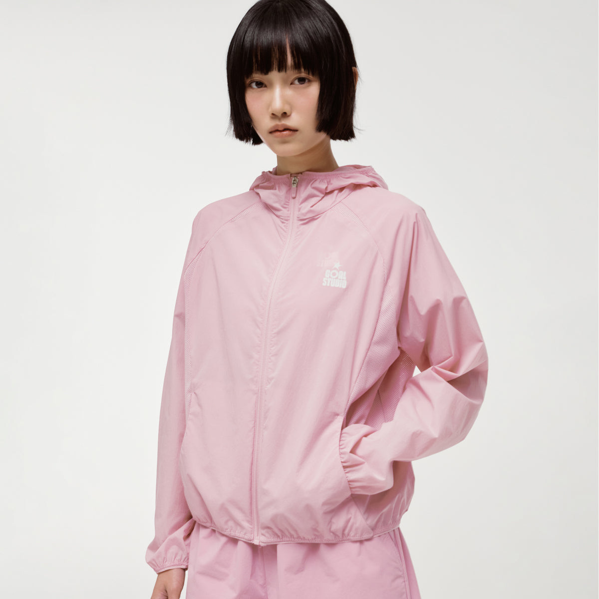 W'S ESSENTIAL SUPER LIGHT JACKET - LIGHT PINK