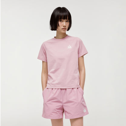 W'S ESSENTIAL AIRDRY TEE - LIGHT PINK