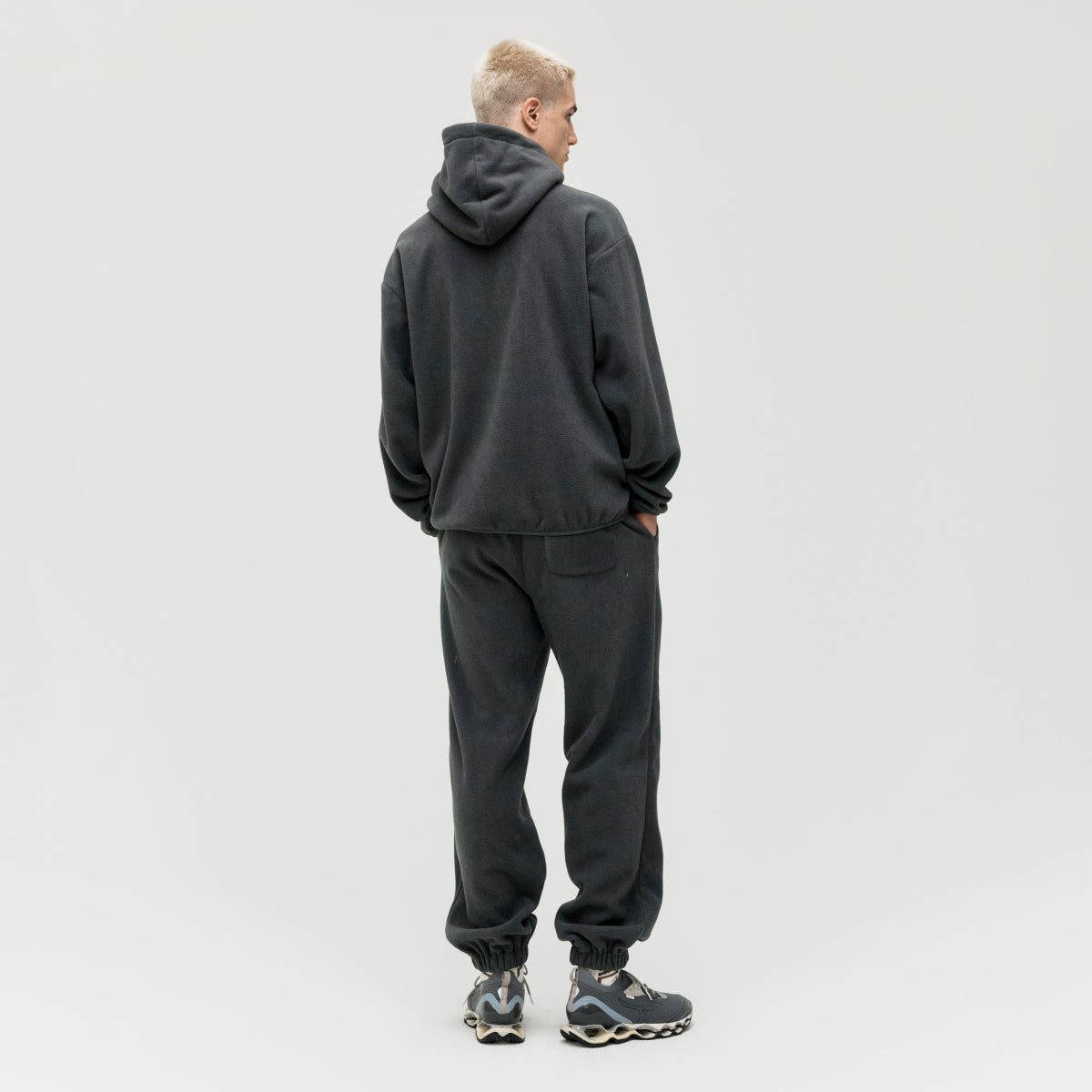 ESSENTIAL MICROFLEECE JOGGER - CHARCOAL