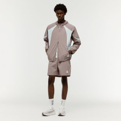 M'S COLOR-BLOCK JACKET - BROWN