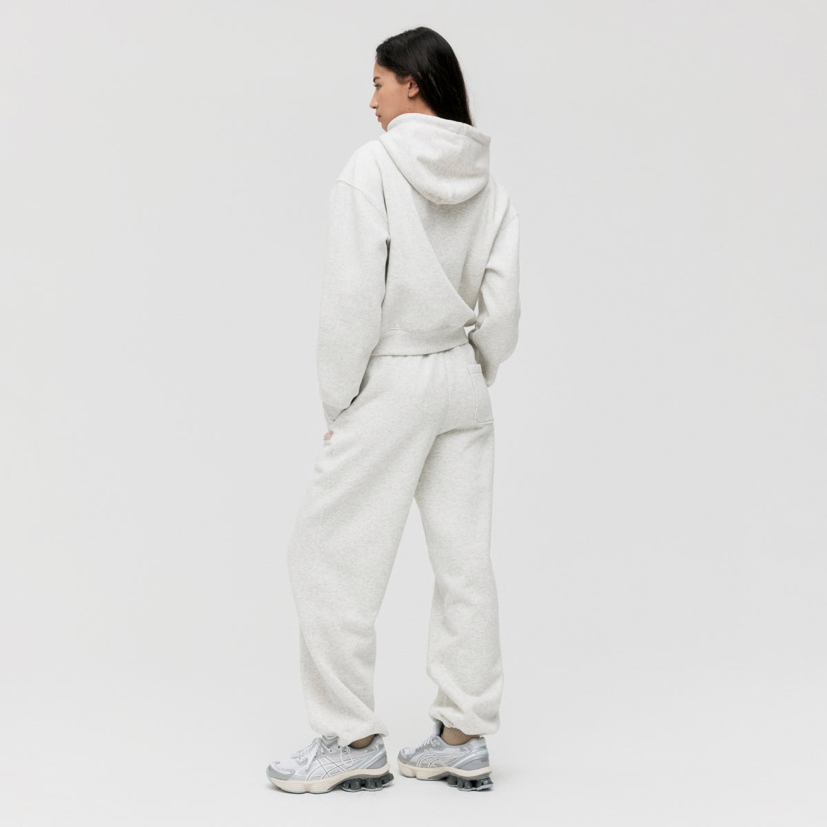 W'S ESSENTIAL BRUSHED PANTS - OATMEAL