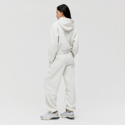 W'S ESSENTIAL BRUSHED PANTS - OATMEAL
