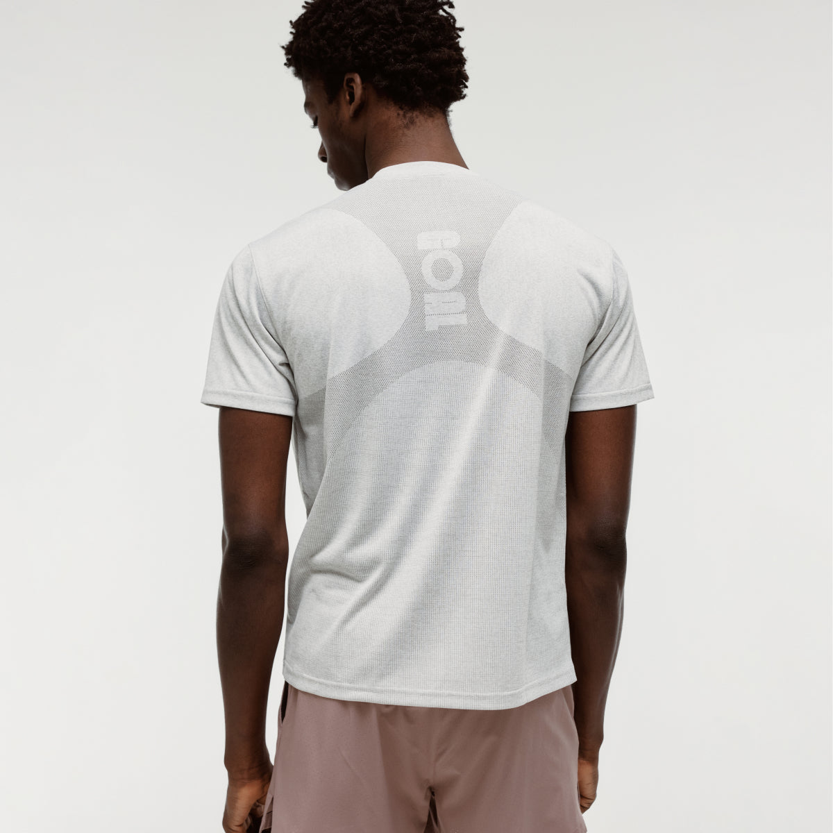 M'S JACQUARD TEE - BEIGE