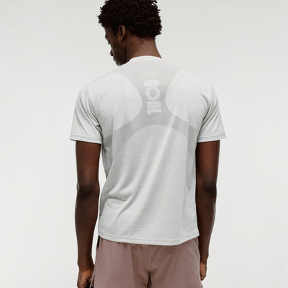 M'S JACQUARD TEE - BEIGE