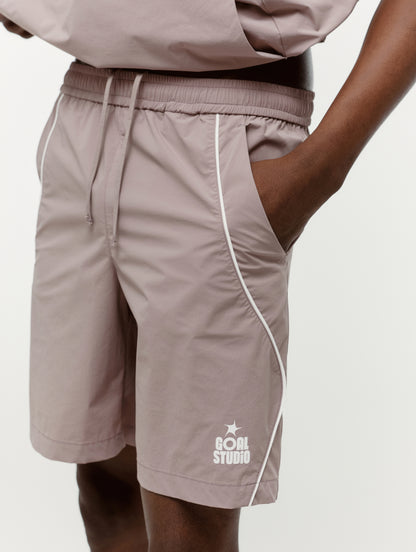 9" BERMUDA SHORTS - BROWN