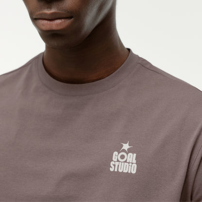 M'S ESSENTIAL AIRDRY TEE - BROWN