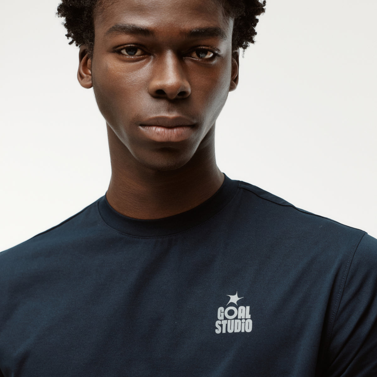 MAP LOGO AIRDRY TEE - NAVY