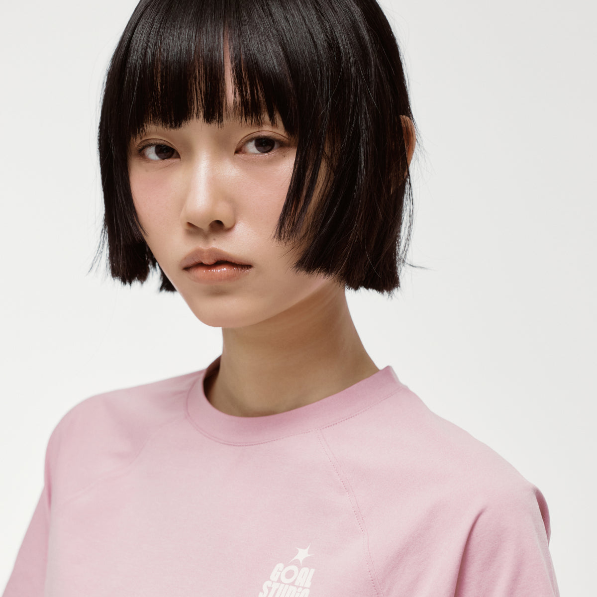 W'S ESSENTIAL AIRDRY TEE - LIGHT PINK