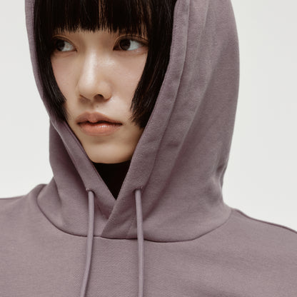 PAINT LOGO HOODIE - BROWN