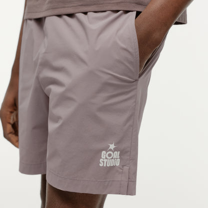 M'S ESSENTIAL STRETCH SHORTS - BROWN