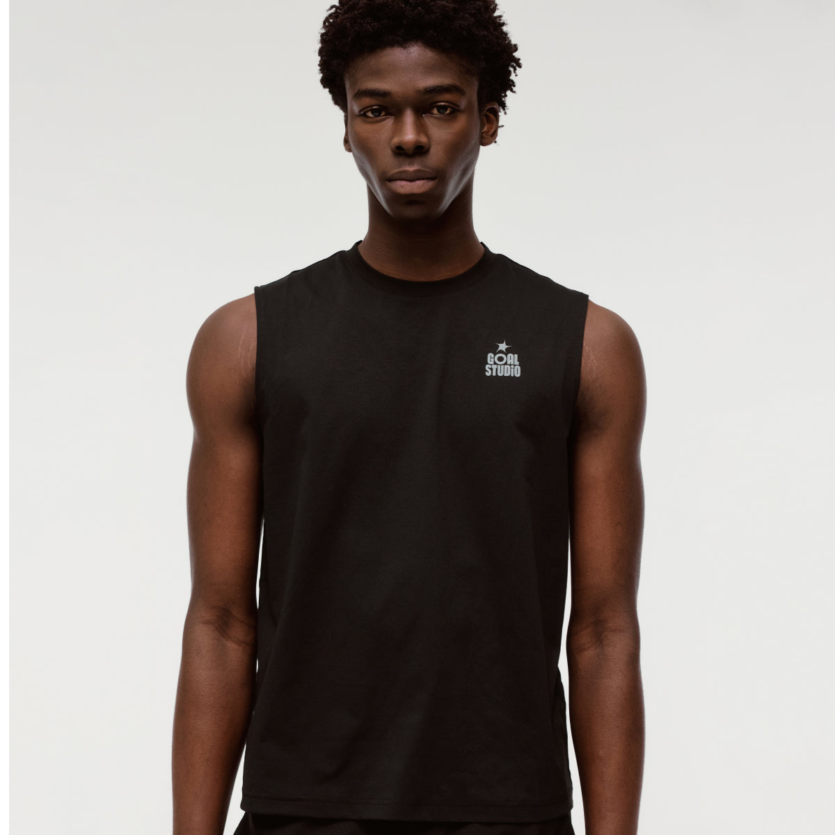 M'S ESSENTIAL AIRDRY SLEEVELESS - BLACK
