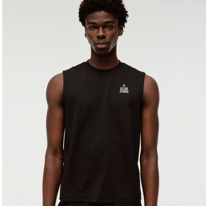 M'S ESSENTIAL AIRDRY SLEEVELESS - BLACK
