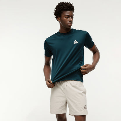 ACTIVE TRACK GOAL LOGO TEE - DARK GREEN