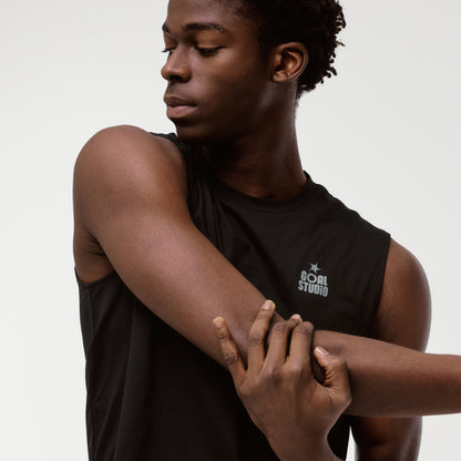 M'S ESSENTIAL AIRDRY SLEEVELESS - BLACK
