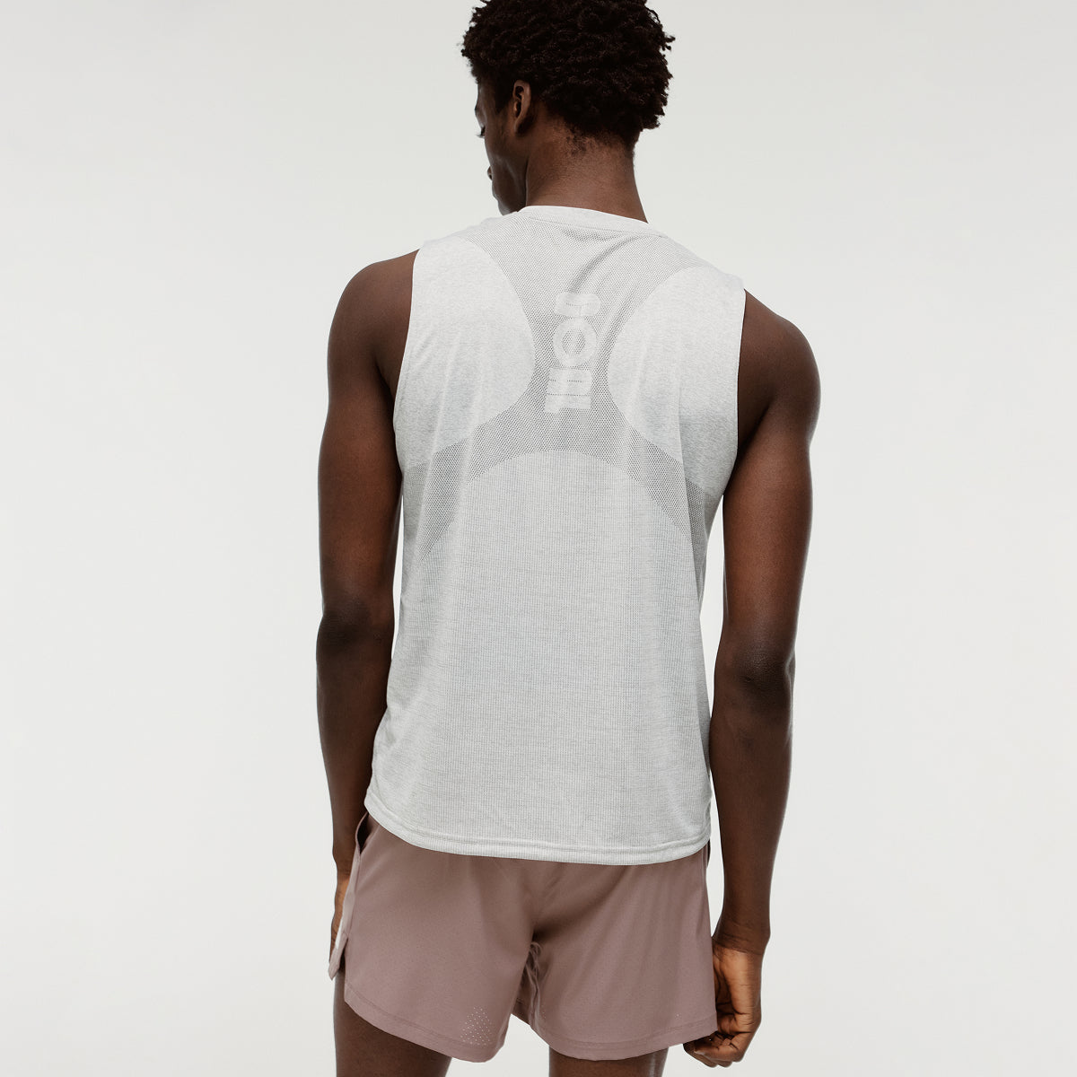M'S JACQUARD SLEEVELESS - BEIGE