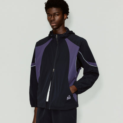 M'S COLOR-BLOCK JACKET - NAVY