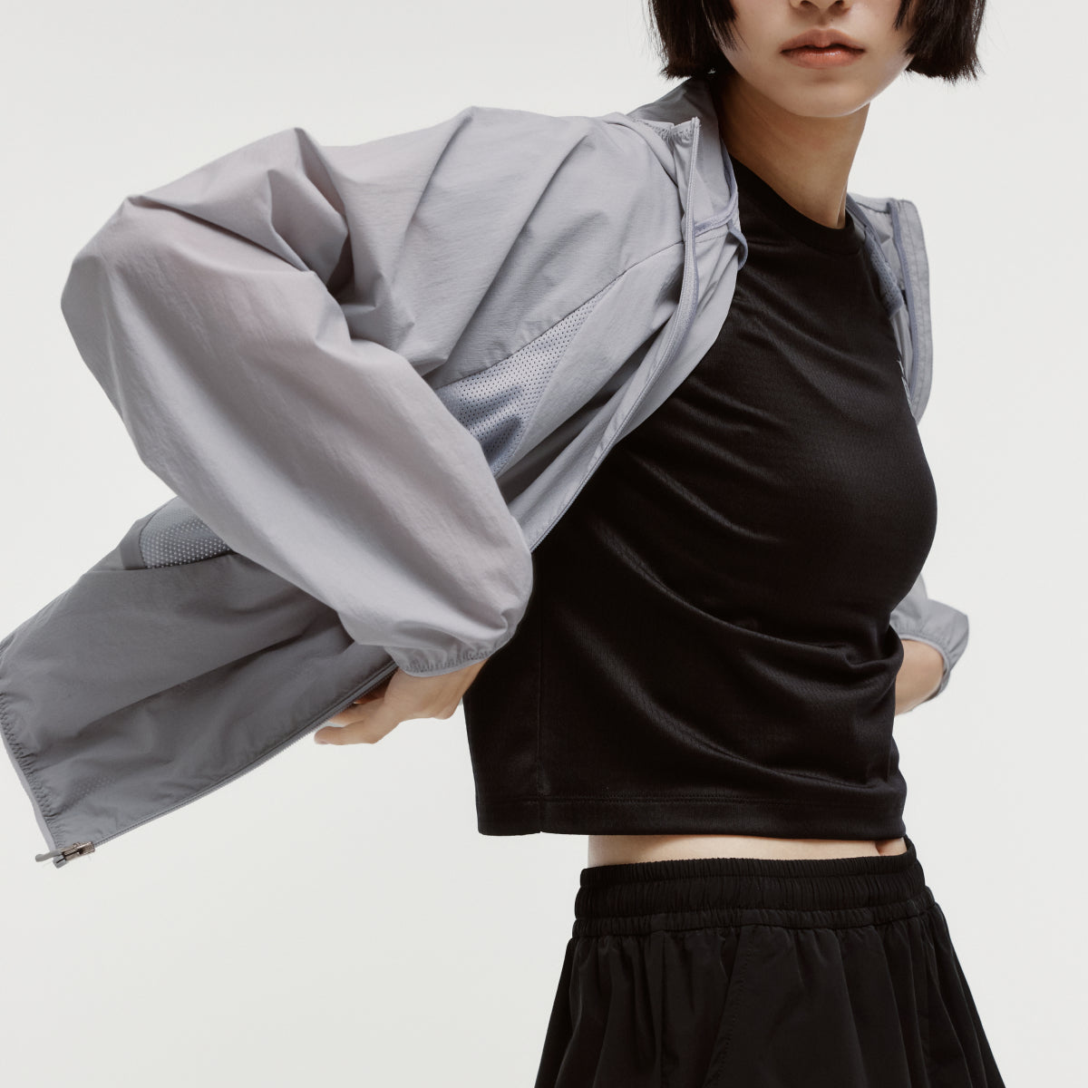W'S ESSENTIAL SUPER LIGHT JACKET - LIGHT GREY