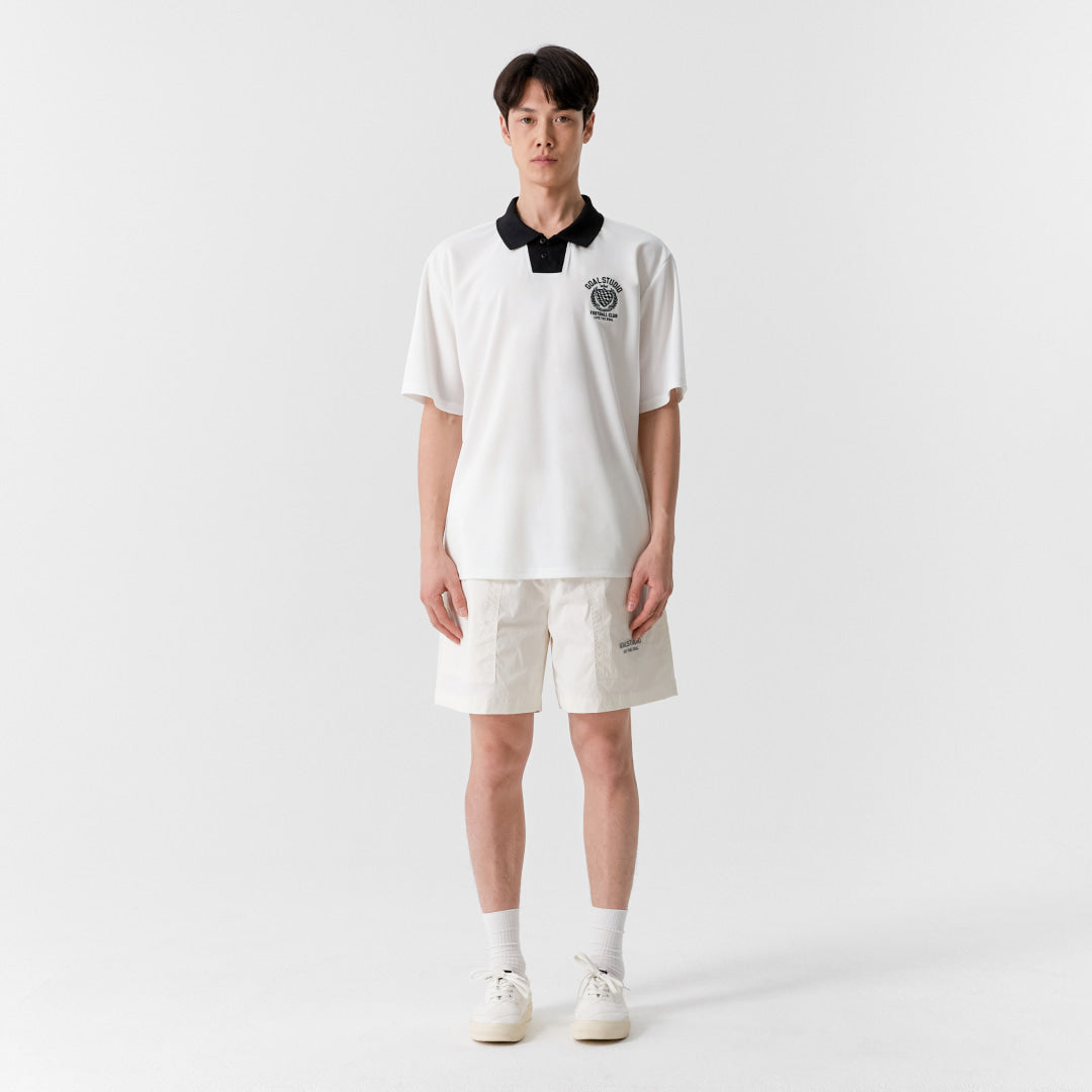 ゴールスタジオ FC エアドライ A-skin ポロシャツ ホワイト