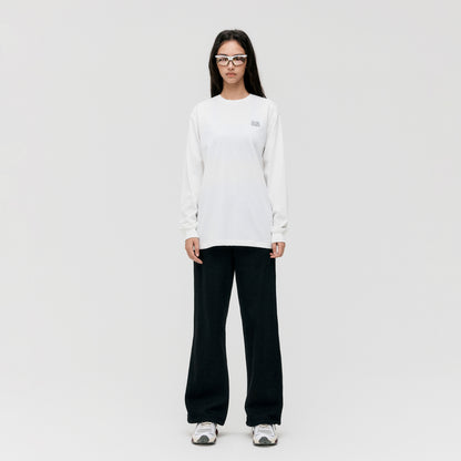 ESSENTIAL LAYERED LONGSLEEVE TEE - OFF WHITE