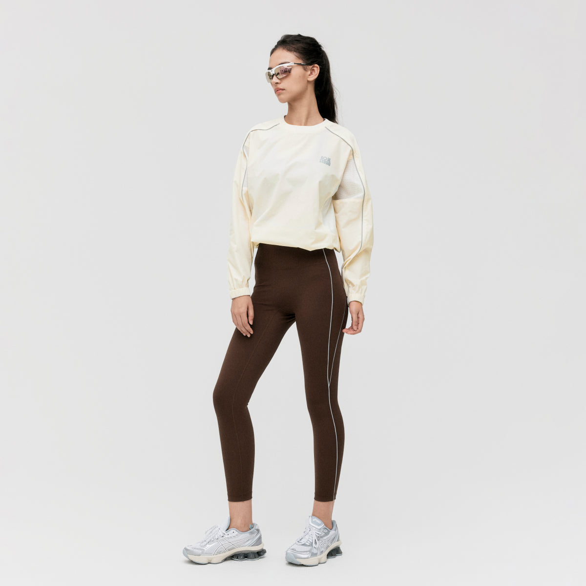 ESSENTIAL STRETCH WIND PULLOVER - CREAM