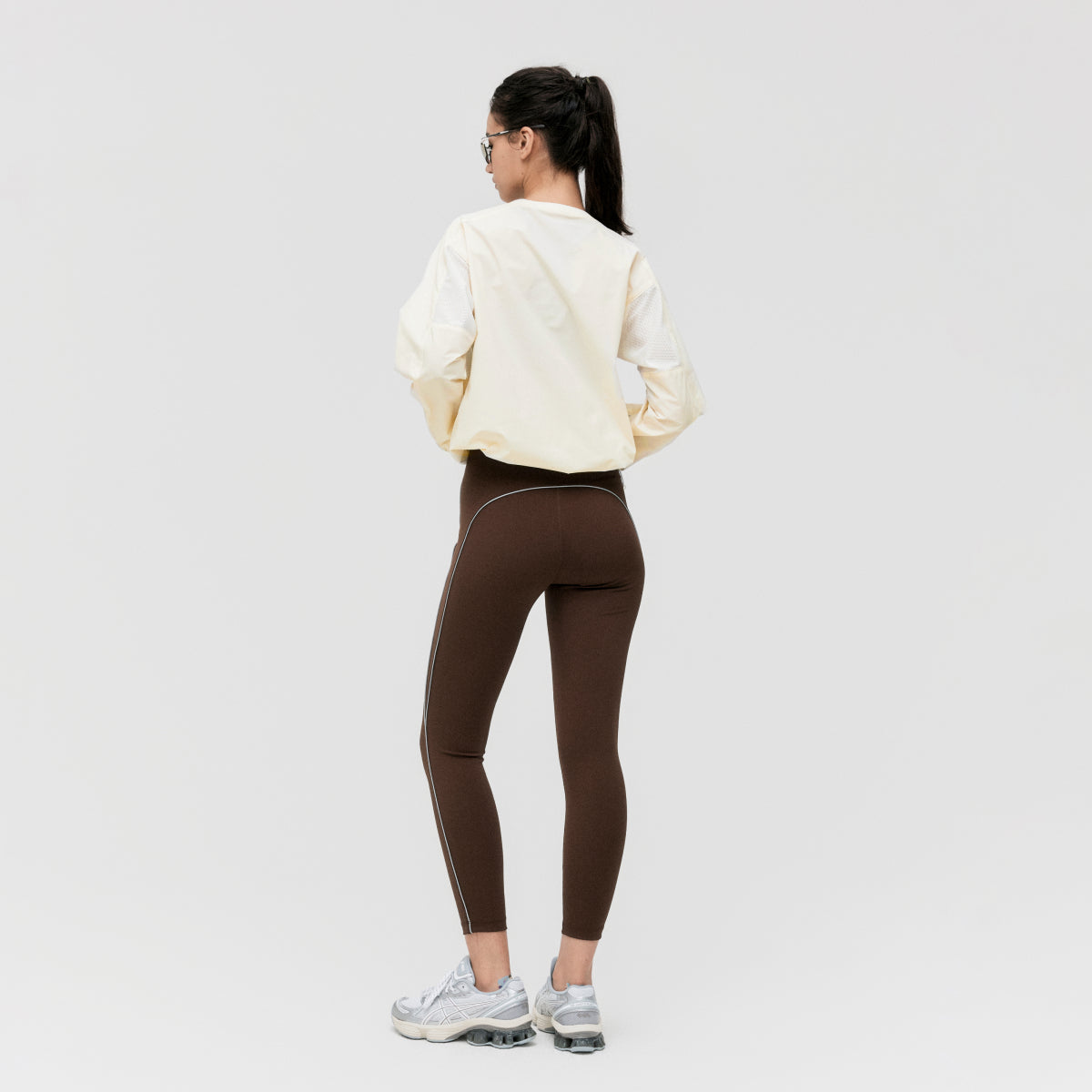 ESSENTIAL STRETCH WIND PULLOVER - CREAM