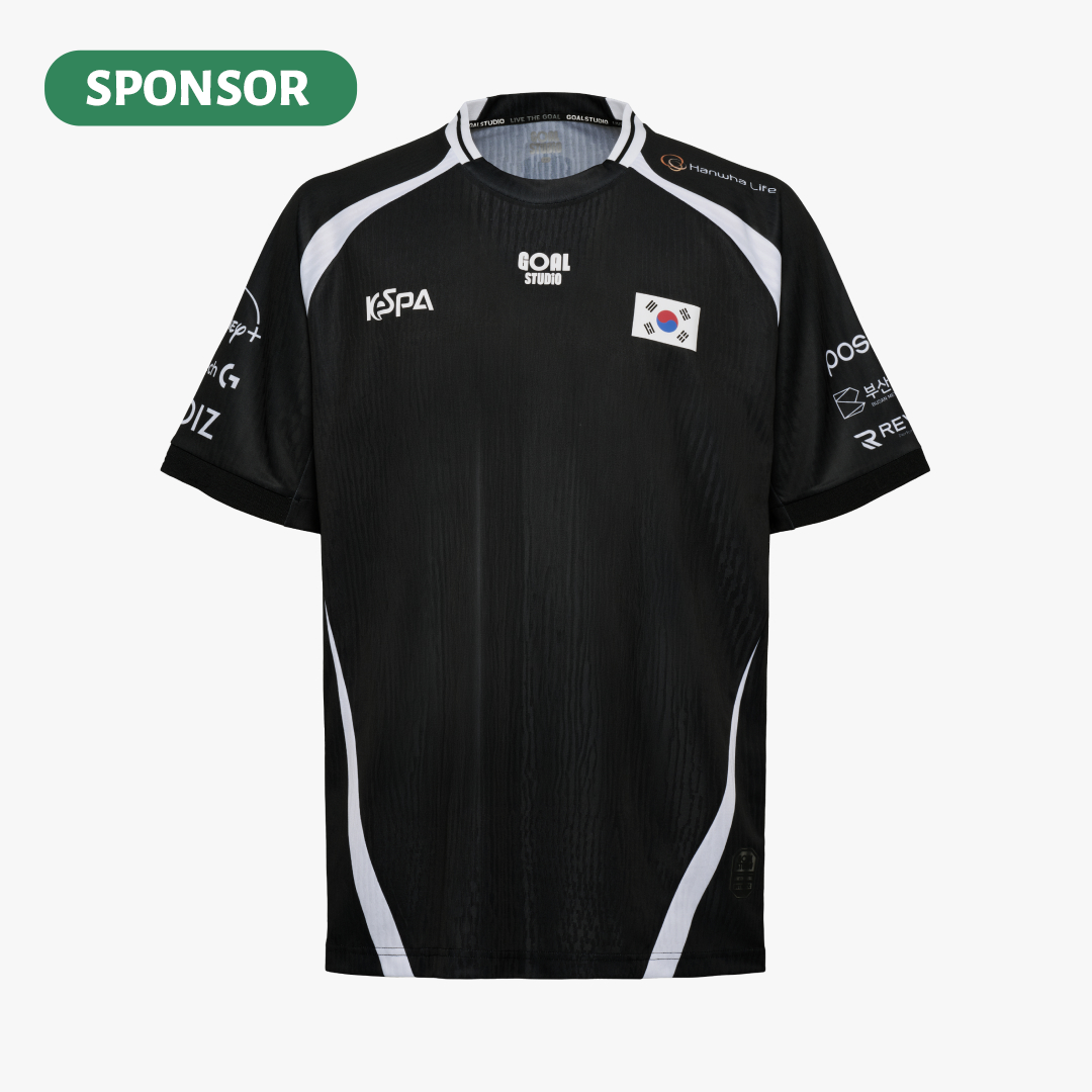 2026 TEAM KOREA OF ESPORTS AWAY UNIFORM - SPONSOR