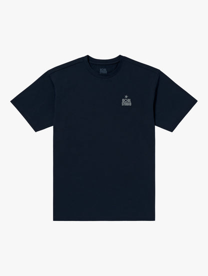 MAP LOGO AIRDRY TEE - NAVY