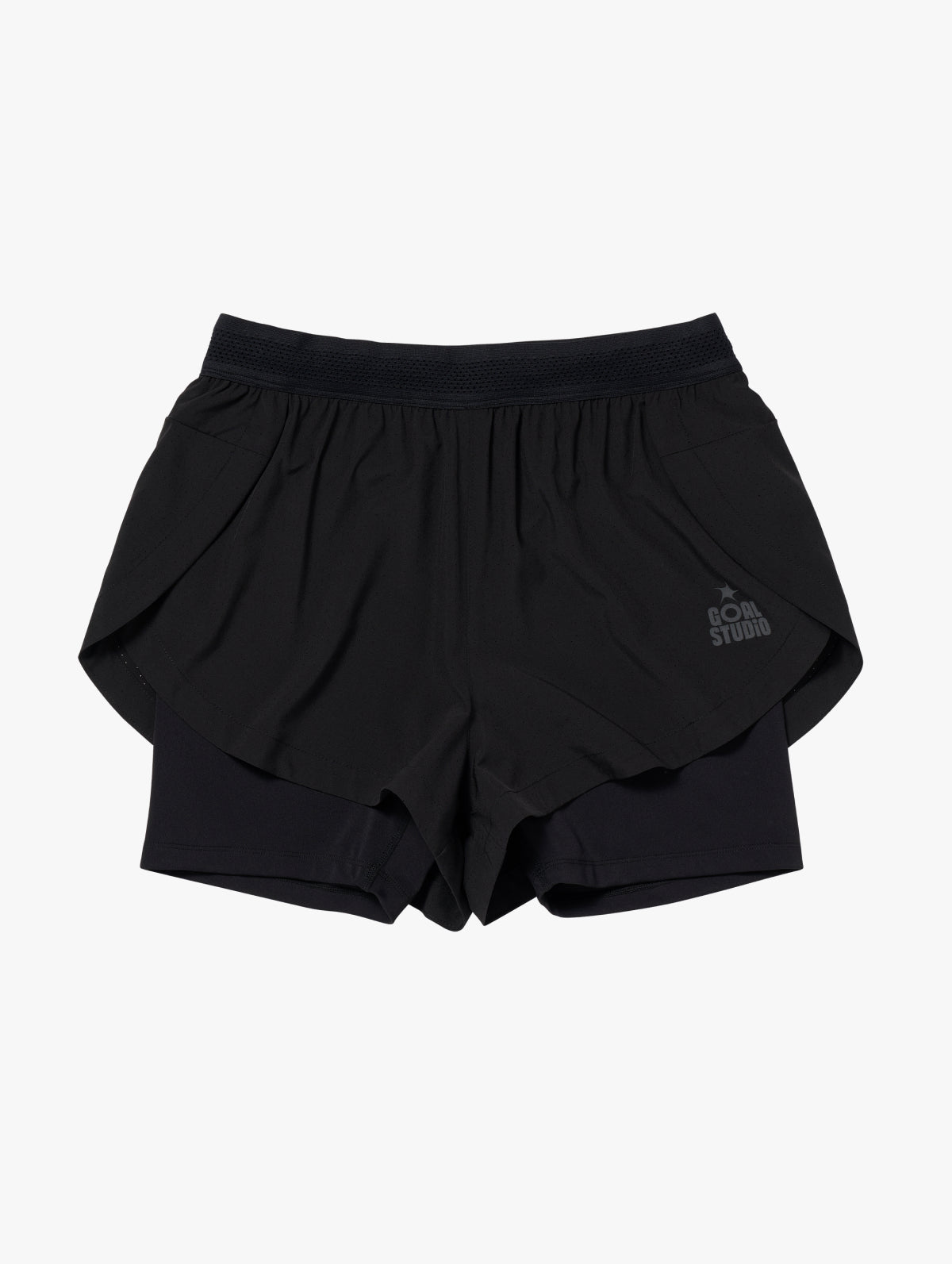 W'S 2" RUNNING SHORTS - BLACK