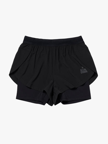 W'S 2" RUNNING SHORTS - BLACK