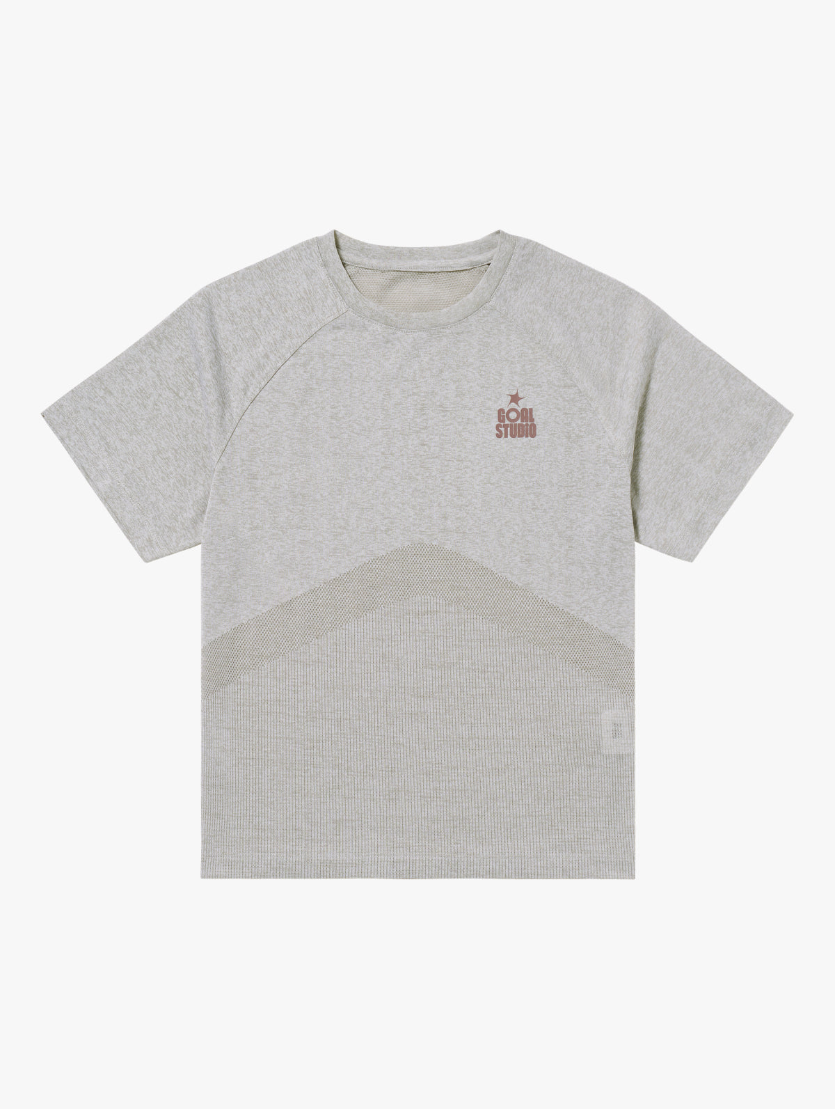 W'S JACQUARD TEE - BEIGE