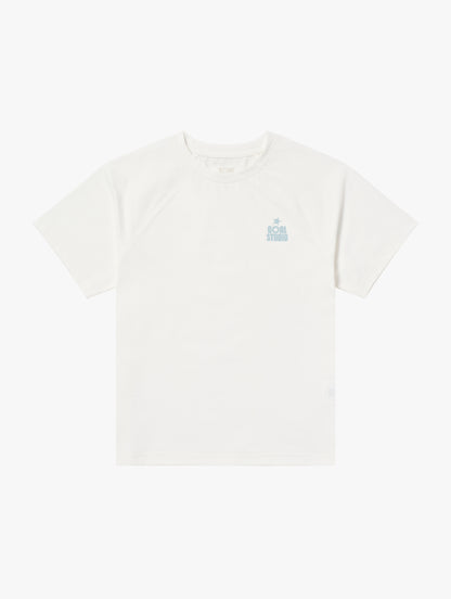 W'S ESSENTIAL AIRDRY TEE - OFF WHITE