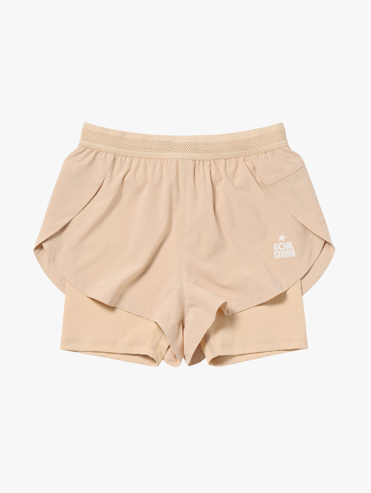 W'S 2" RUNNING SHORTS - SAND