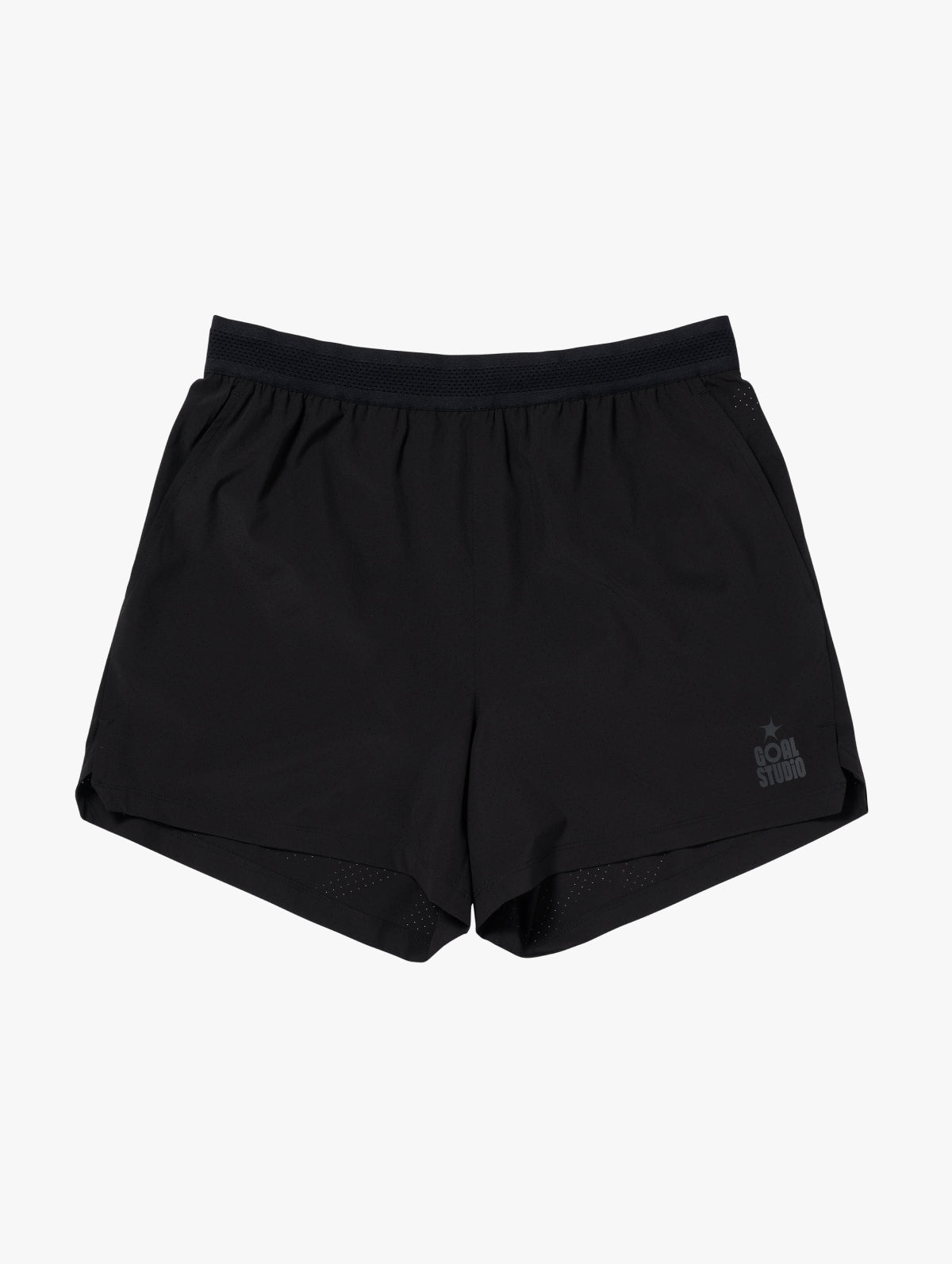 M'S 5" RUNNING SHORTS - BLACK