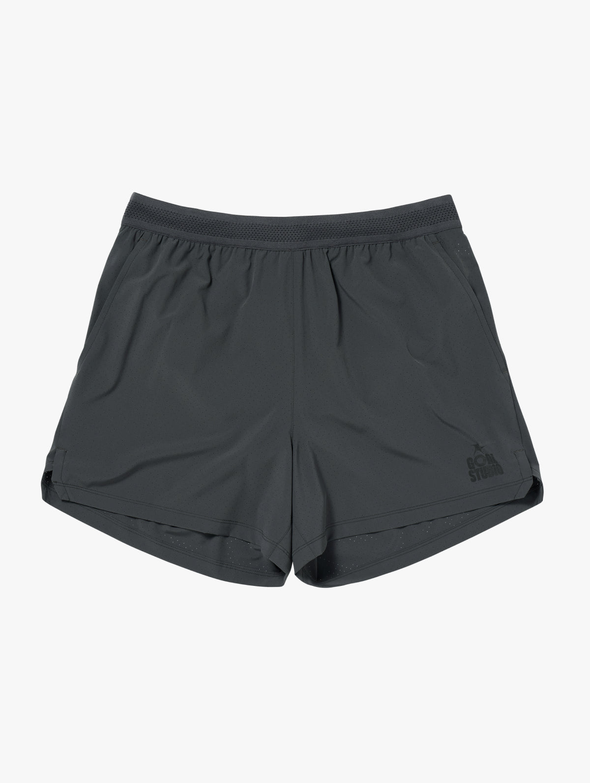 M'S 5" RUNNING SHORTS - CHARCOAL