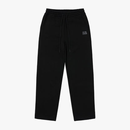 ESSENTIAL BRUSHED PANTS - BLACK